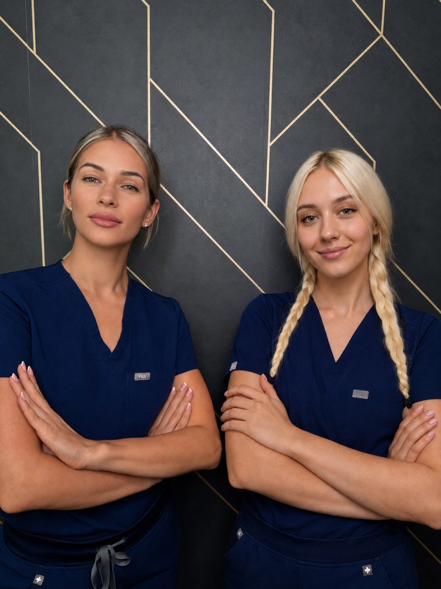 Diana and Tatiana — the GetSkin Medical Spa team in Hallandale Beach, FL